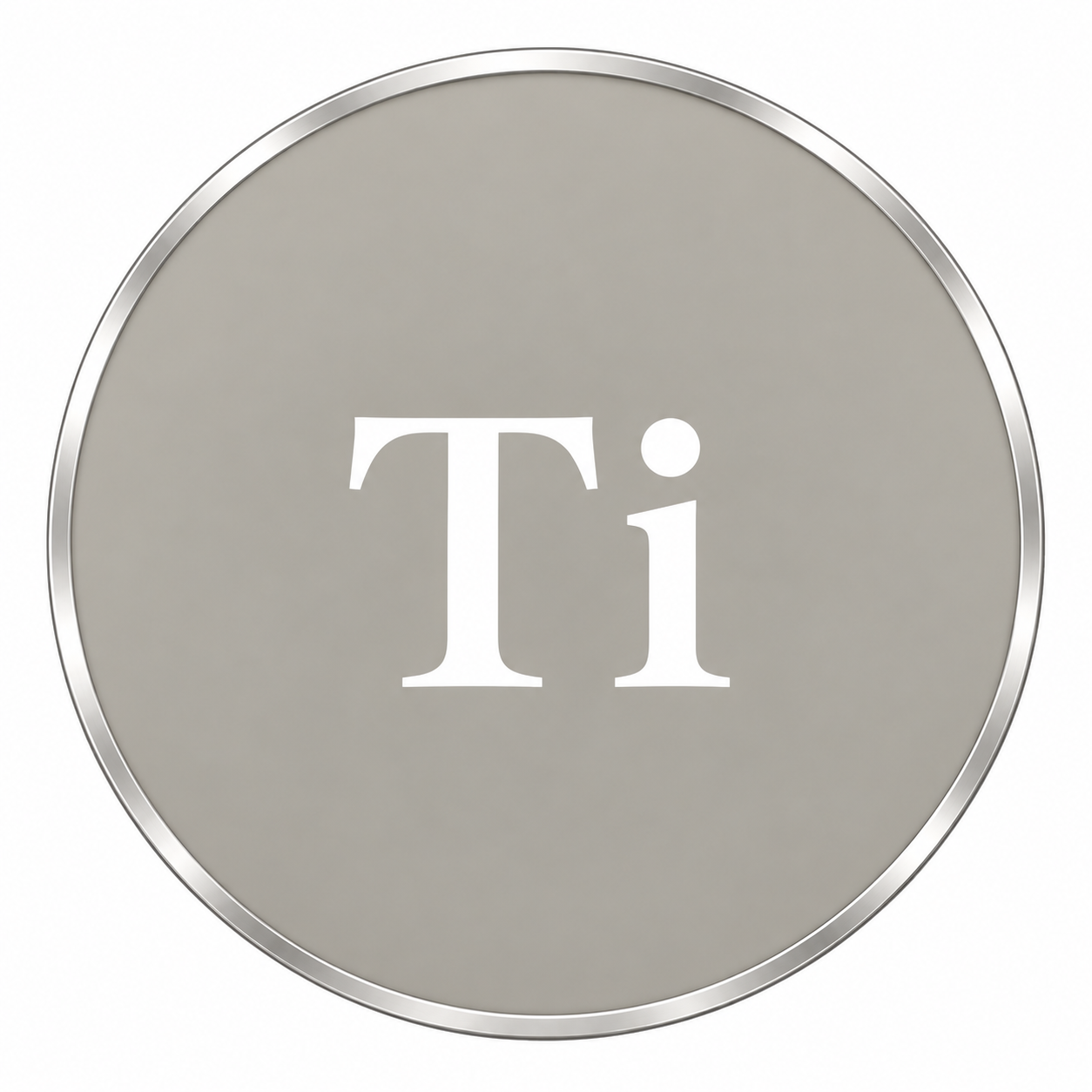 Ti titanyum gövde rozeti