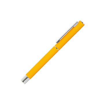 PULKO Promosyon Soft Click, Kauçuk Kasa, Roller Kalem, 015 Sarı