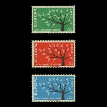 ЕВРОПА-ЦЕПТ (17 сентября 1962) - Коллекция марок Турецкой Республики