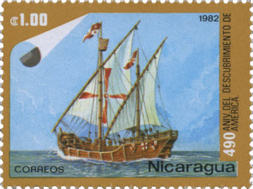 PULKO HistorY 1970 Nikaragua - 1982 - Gemi Temalı Pul Koleksiyonu