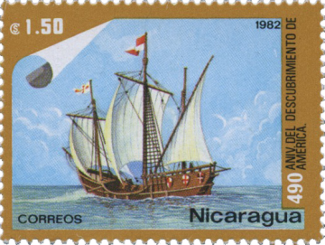 PULKO HistorY 1970 Nikaragua - 1982 - Gemi Temalı Pul Koleksiyonu