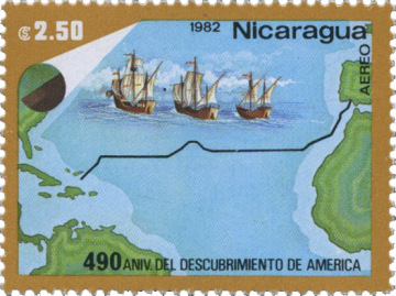 PULKO HistorY 1970 Nikaragua - 1982 - Gemi Temalı Pul Koleksiyonu
