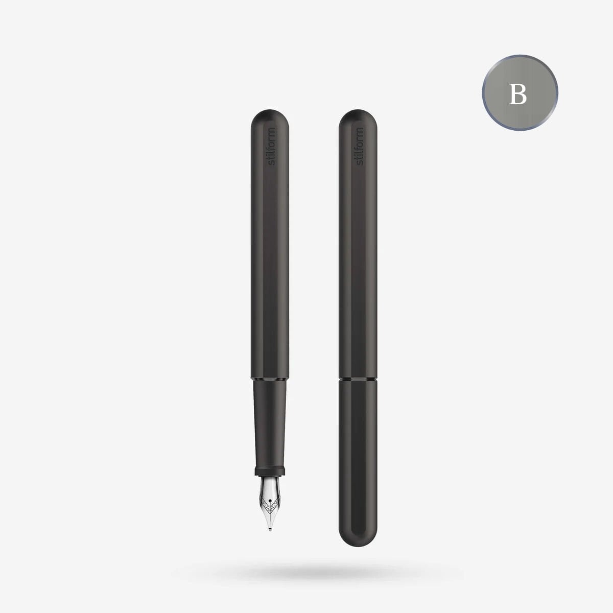 Stilform Dolma Kalem Titanyum Kasa, Titanyum - Titanium Black DLC - Metal, B