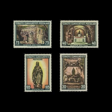 Meryem Ana-Efes Turistik (8 Aralık 1962) - Türkiye Cumhuriyeti Pul Koleksiyonu