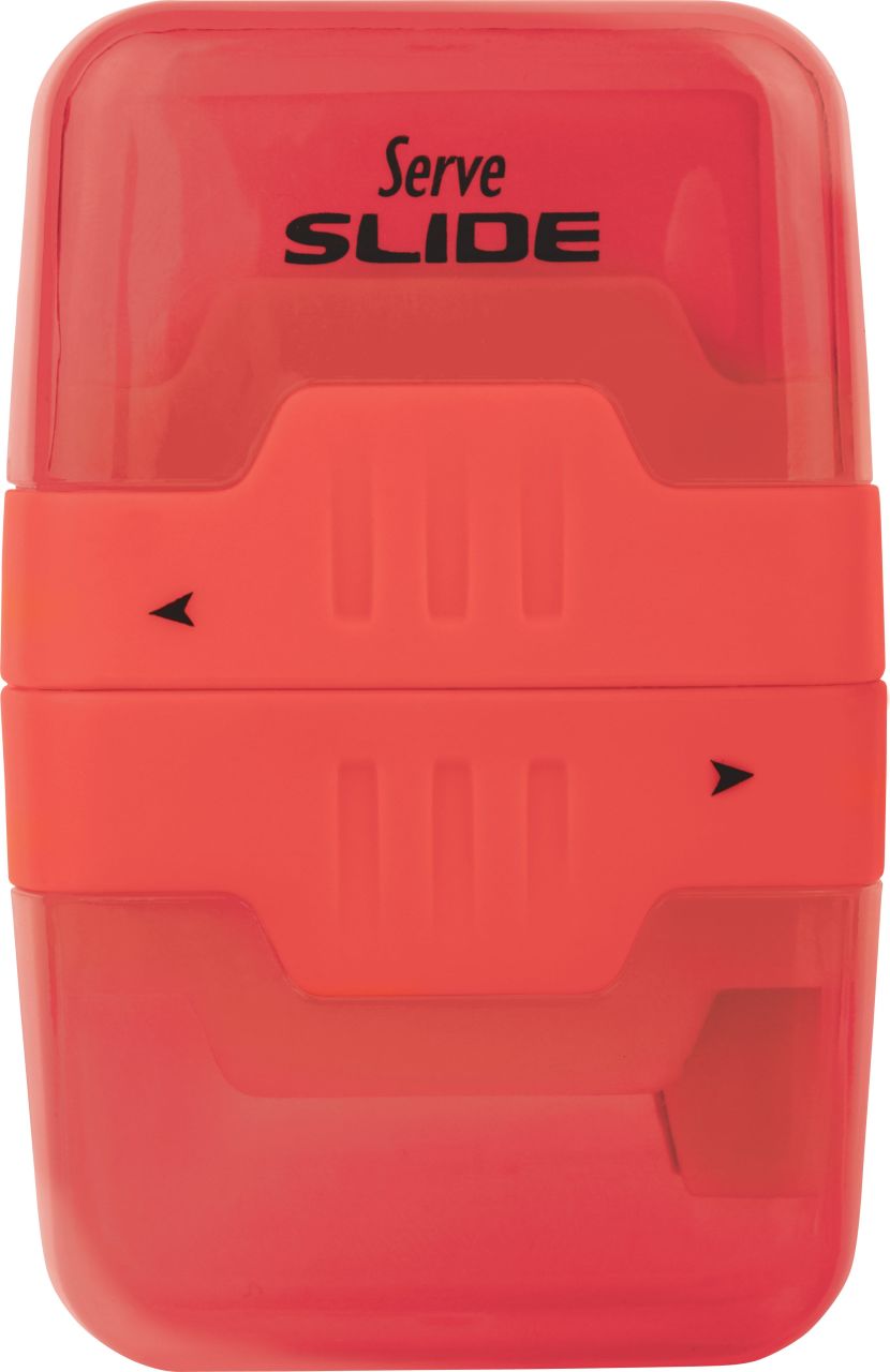 SERVE Slide Silgili Kalemtıraş, Kırmızı