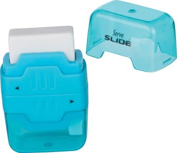 SERVE Slide Silgili Kalemtıraş, Mavi