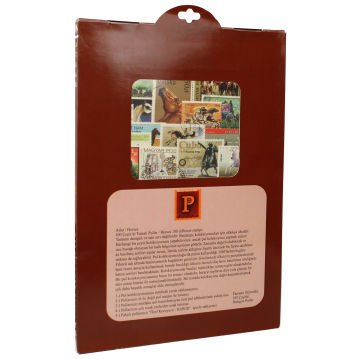 PULKO HistorY 1970 100 Çeşit Damgalı Pul Koleksiyonu Atlar