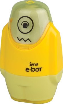 SERVE E-BOT Silgili Kalemtıraş, Sarı