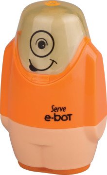 SERVE E-BOT Silgili Kalemtıraş, Turuncu