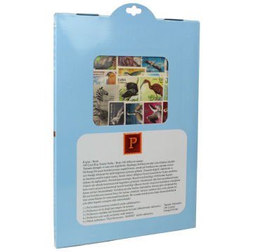 PULKO HistorY 1970 100 Çeşit Damgalı Pul Koleksiyonu Kuşlar