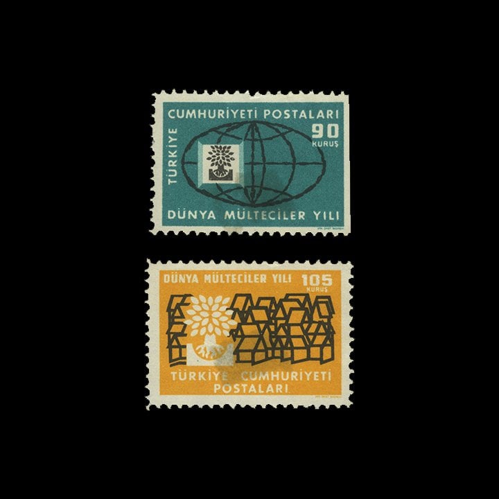 Год беженцев (7 апреля 1960) - Коллекция марок Турецкой Республики