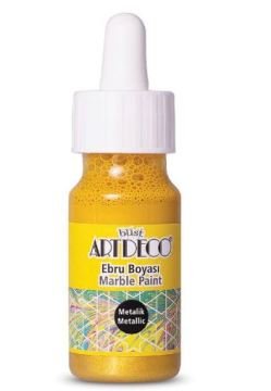 Lisans ARTDECO Ebru Boyası 30 ml, Altın