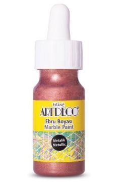 Lisans ARTDECO Ebru Boyası 30 ml, Bakır