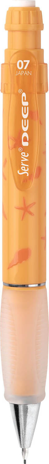 SERVE Deep Doğa Temalı Mekanik Kurşun Kalem 0.7 mm, Hardal Sarısı (Denizyıldızı)