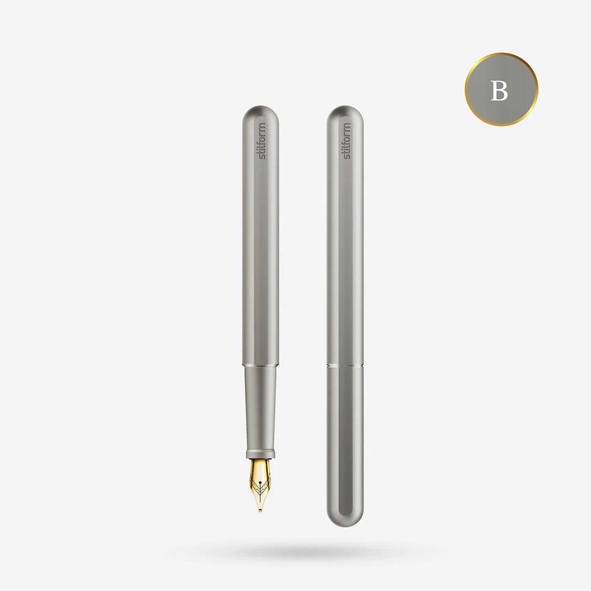Stilform Dolma Kalem Titanyum Kasa, Titanyum - Titanium Matt - 14k, B