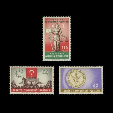 Yassıada Duruşmaları (14 Ekim 1960) - Türkiye Cumhuriyeti Pul Koleksiyonu