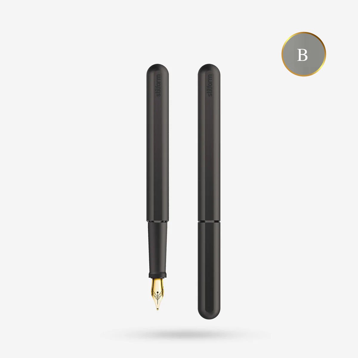 Stilform Dolma Kalem Titanyum Kasa, Titanyum - Titanium Black DLC - 14k, B