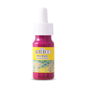 Lisans ARTDECO Ebru Boyası 30 ml, Pembe