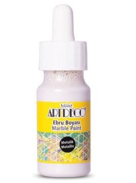 Lisans ARTDECO Ebru Boyası 30 ml, Sedef