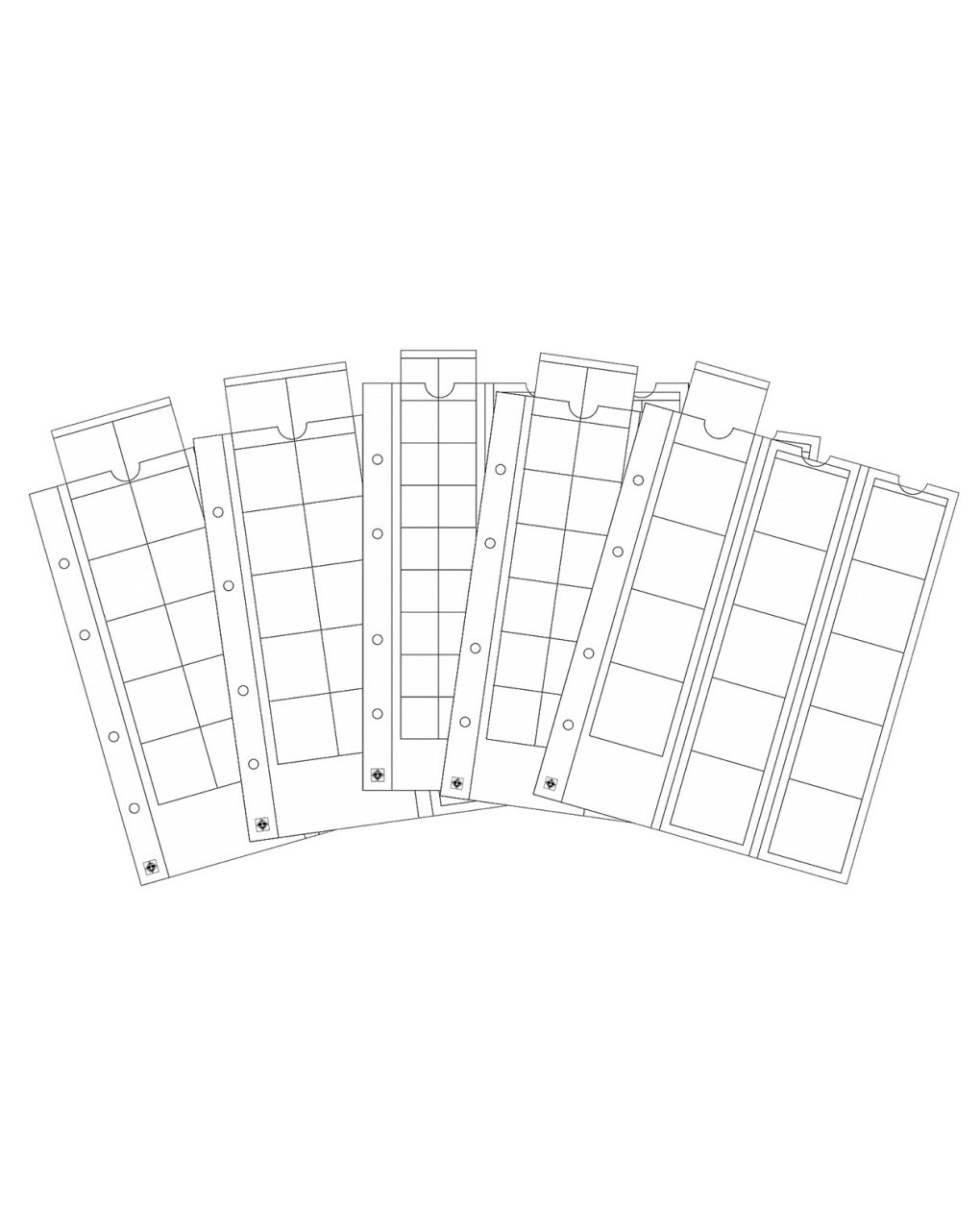 Leuchtturm OPTIMA Madeni Para Yaprakları,