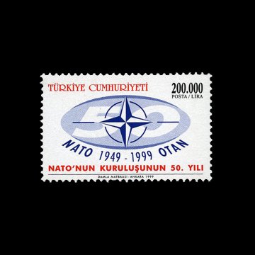 Nato'nun Kuruluşunun 50. Yılı (4 Nisan 1999) - Türkiye Cumhuriyeti Pul Koleksiyonu