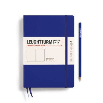 Leuchtturm1917 Not Defteri Orta Boy (A5), Sert Kapak, 251 Numaralandırılmış Sayfa, Mürekkep (INK) - Düz