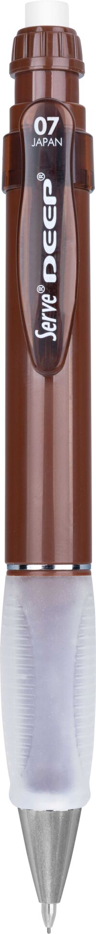 SERVE Deep Mekanik Kurşun Kalem 0.7 mm, Toprak Kahverengi