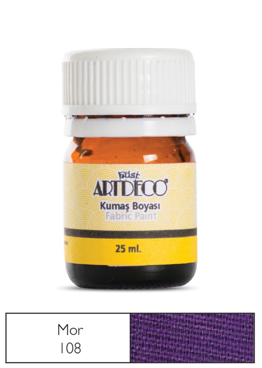 Lisans ARTDECO Kumaş Boyası 25 ml, Violet