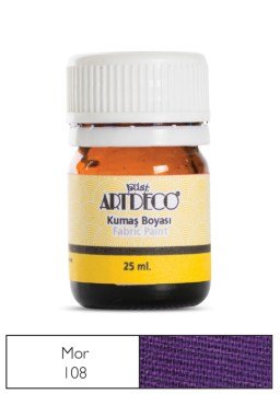 Lisans ARTDECO Kumaş Boyası 25 ml, Violet