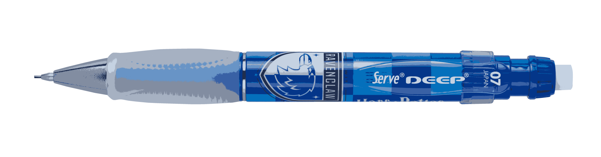 SERVE Deep Harry Potter Mekanik Kurşun Kalem 0.7 mm - Ravenclaw Damalı