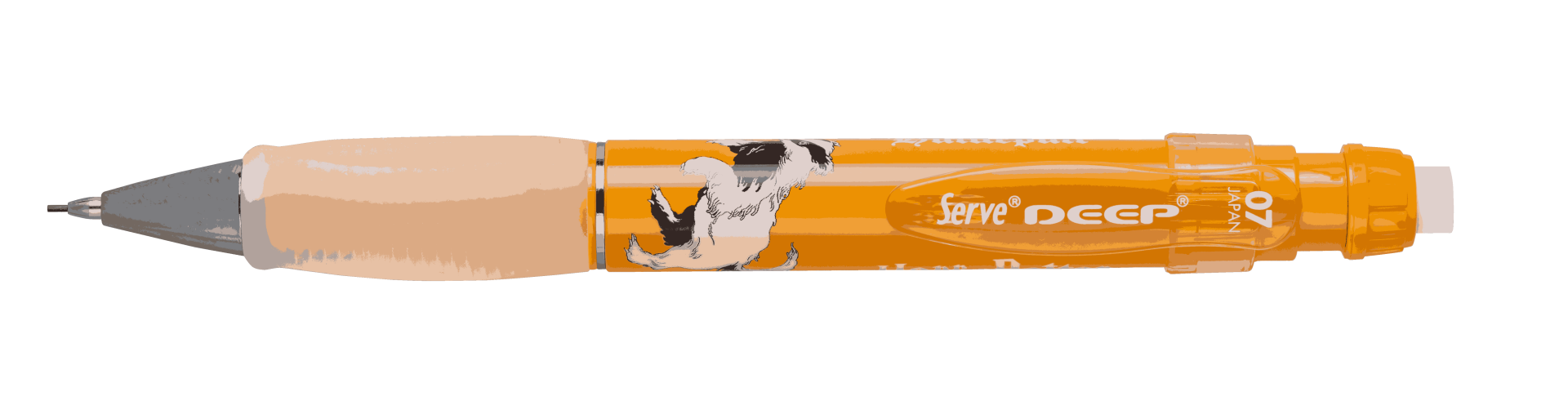 SERVE Deep Harry Potter Mekanik Kurşun Kalem 0.7 mm - Hufflepuff