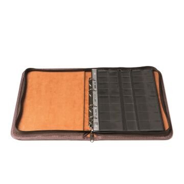 Leuchtturm KURT Portfolio Çantası OPTIMA Format, Koyu Kahverengi