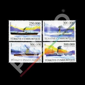 Türk Ticaret Gemileri ( 3 Eylül 2001) - Türkiye Cumhuriyeti Pul Koleksiyonu