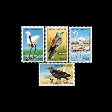 Oiseaux (19 novembre 1976) - Collection de timbres de la République de Turquie
