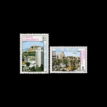 Türkiye-Libya Dostluğu (17 Ağustos 1978)  - Türkiye Cumhuriyeti Pul Koleksiyonu