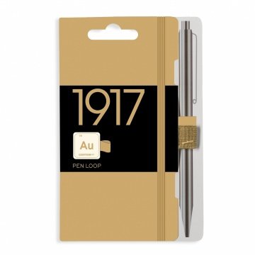 Leuchtturm1917 Metalik Seri PEN LOOP, Kalem Tutacağı, Altın Sarısı