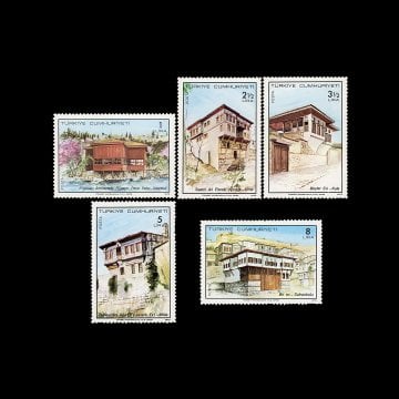 Maisons traditionnelles turques (22 novembre 1978) - Collection de timbres de la République de Turquie