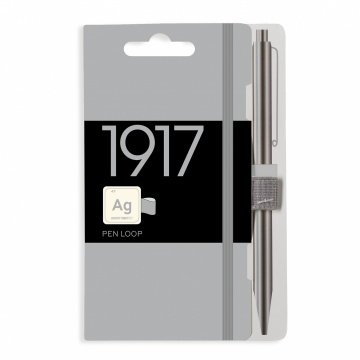 Leuchtturm1917 Metalik Seri PEN LOOP, Kalem Tutacağı, Gümüş Gri