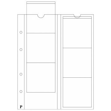 PULKO HistorY 1970 IDEAL Madeni Para Yaprağı, M6 (6 Adet Madeni Para Kapasiteli, Maximum 65mmØ Boyutunda Madeni Paralar için) (78x78mm - 6Cep'li)