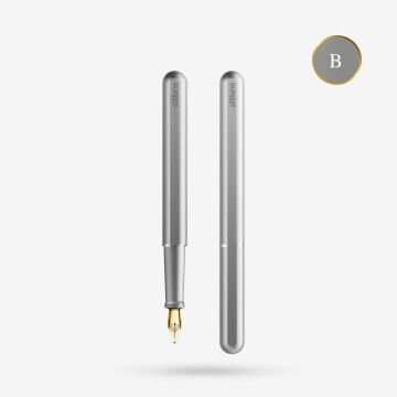Stilform Dolma Kalem Alüminyum Kasa, Alüminyum - Comet Grey - 14k, B