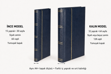 PULKO HistorY 1970 Zarf Koleksiyonu İçin A4+ Boyut,