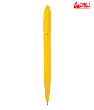PULKO Promosyon Plastik Tükenmez Kalem, 028, Sarı