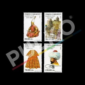 İstanbul'un Fethi'nin 550. Yılı (9 Mayıs 2003) - Türkiye Cumhuriyeti Pul Koleksiyonu