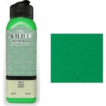 Lisans ARTDECO Akrilik Boya, 140 ml, Yeşil