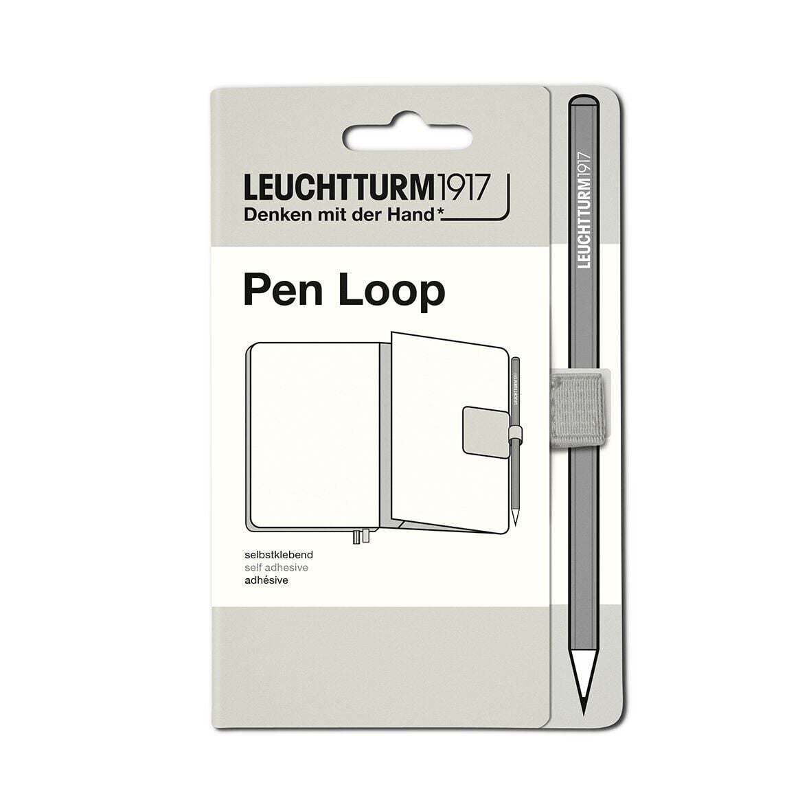 Leuchtturm1917 PEN LOOP, Kalem Tutacağı, Açık Gri