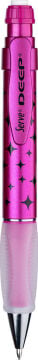 SERVE Deep Uzay Temalı Mekanik Kurşun Kalem 0.7 mm, Metalik Pembe Pırıltı