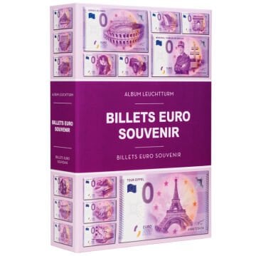 Leuchtturm Euro Souvenir Hatıra Kağıt Para Albümü