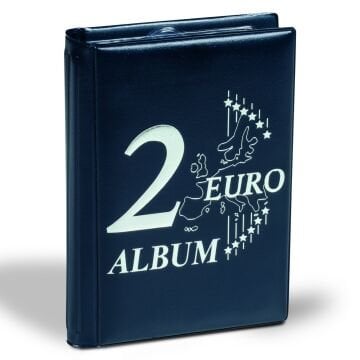Leuchtturm ROUTE 2-Euro Koleksiyon Paralarınız için Cep Albümü, 48 adet 2 Euro Kapasiteli