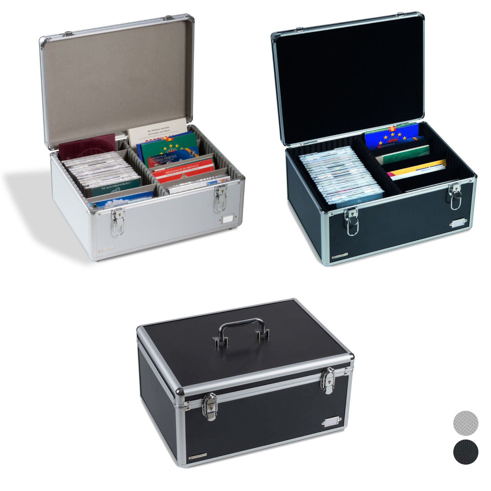 Leuchtturm CARGO MULTI XL Alüminyum Koleksiyoner Kasası, (400x225x315mm.),