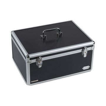 Leuchtturm CARGO MULTI XL Alüminyum Koleksiyoner Kasası, (400x225x315mm.), Siyah
